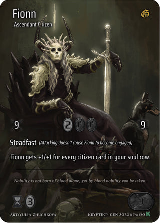 Fionn (Full Art) (34) [KPT] - Kryptik TCG Single