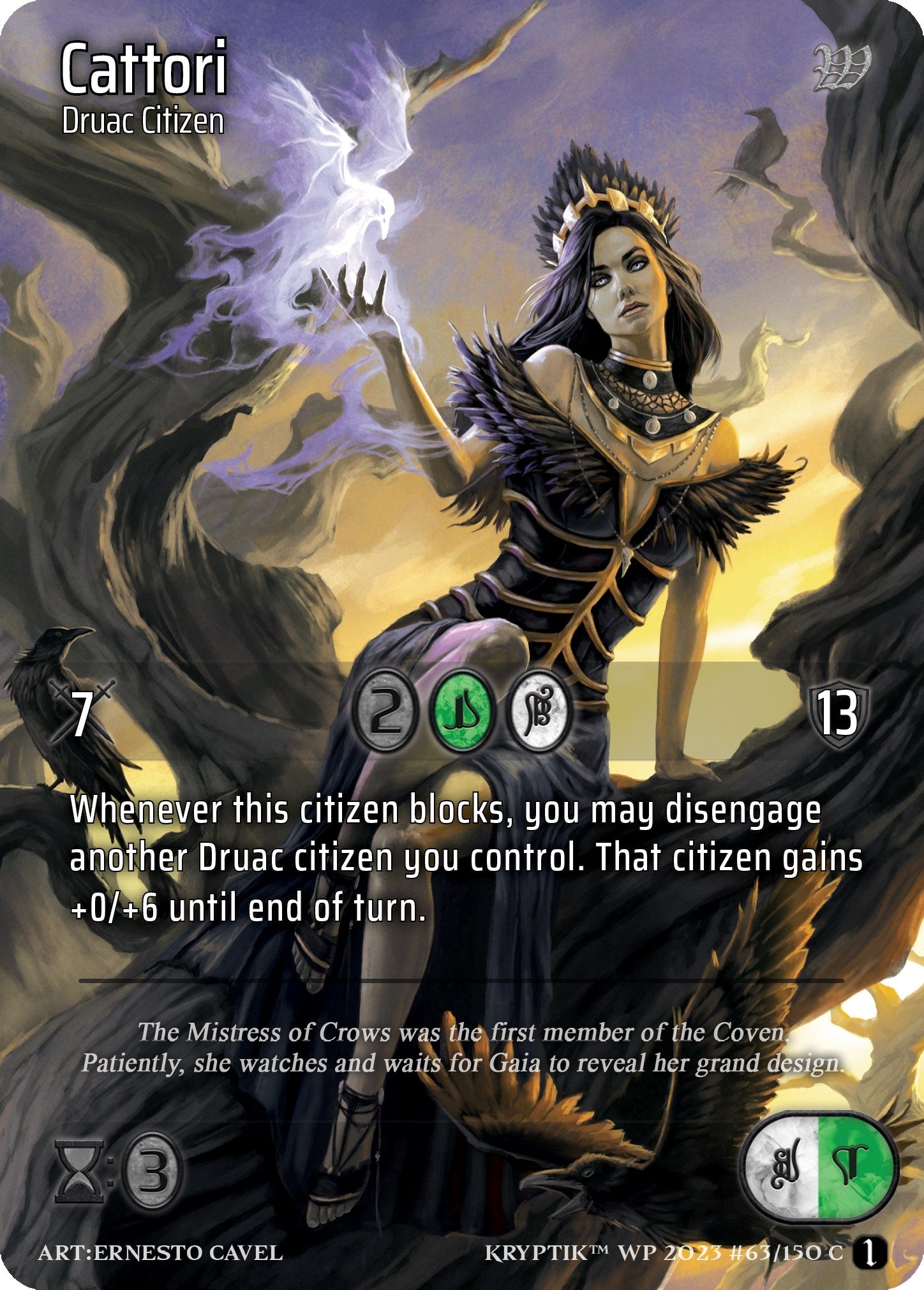 Cattori (Cosmo Foil) (63) - Kryptik TCG Single