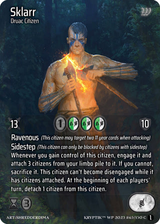 Sklarr (Cosmo Foil) (65) - Kryptik TCG Single