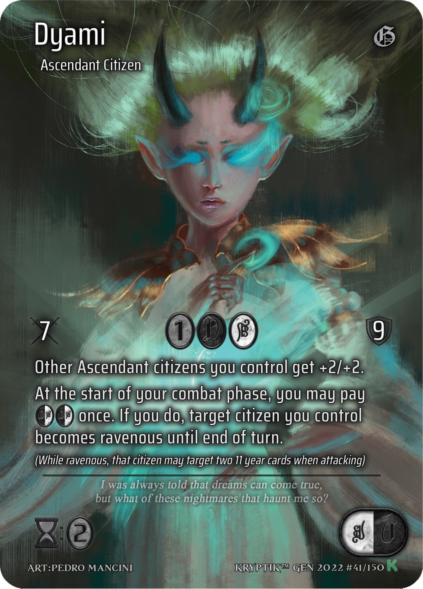 Dyami (Full Art) (41) [KPT] - Kryptik TCG Single