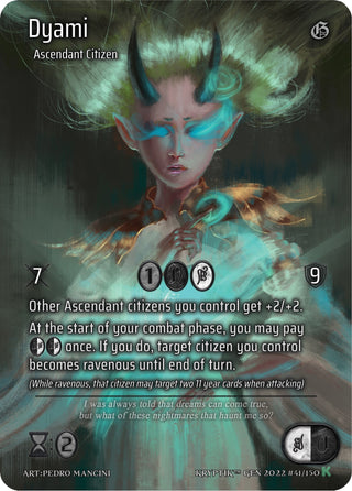 Dyami (Full Art) (41) [KPT] - Kryptik TCG Single