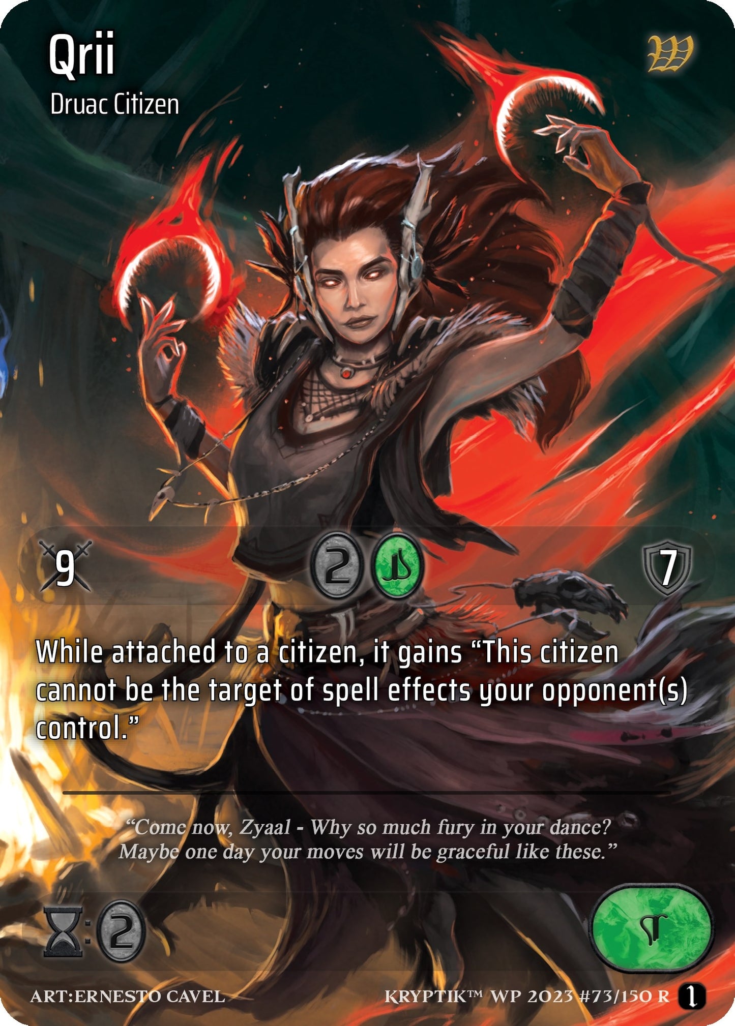 Qrii (Cosmo Foil) (73) - Kryptik TCG Single