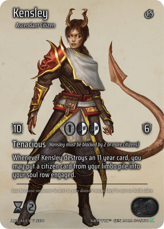 Kensley (Full Art) (44) [KPT] - Kryptik TCG Single
