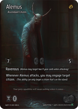 Alemus (Full Art) (47) [KPT] - Kryptik TCG Single