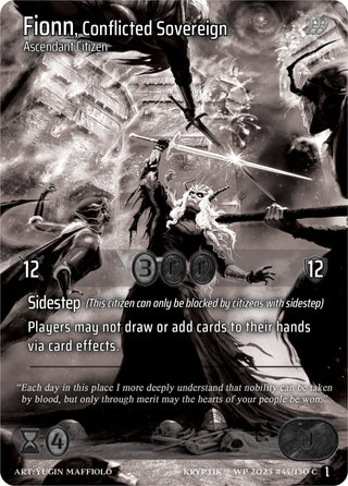 Fionn Conflicted Sovereign (Cosmo Foil) (44) [KPTGC] - Kryptik TCG Single