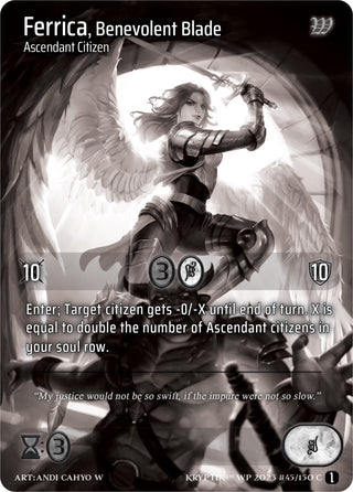 Ferrica Benevolent Blade (Cosmo Foil) (45) [KPTGC] - Kryptik TCG Single