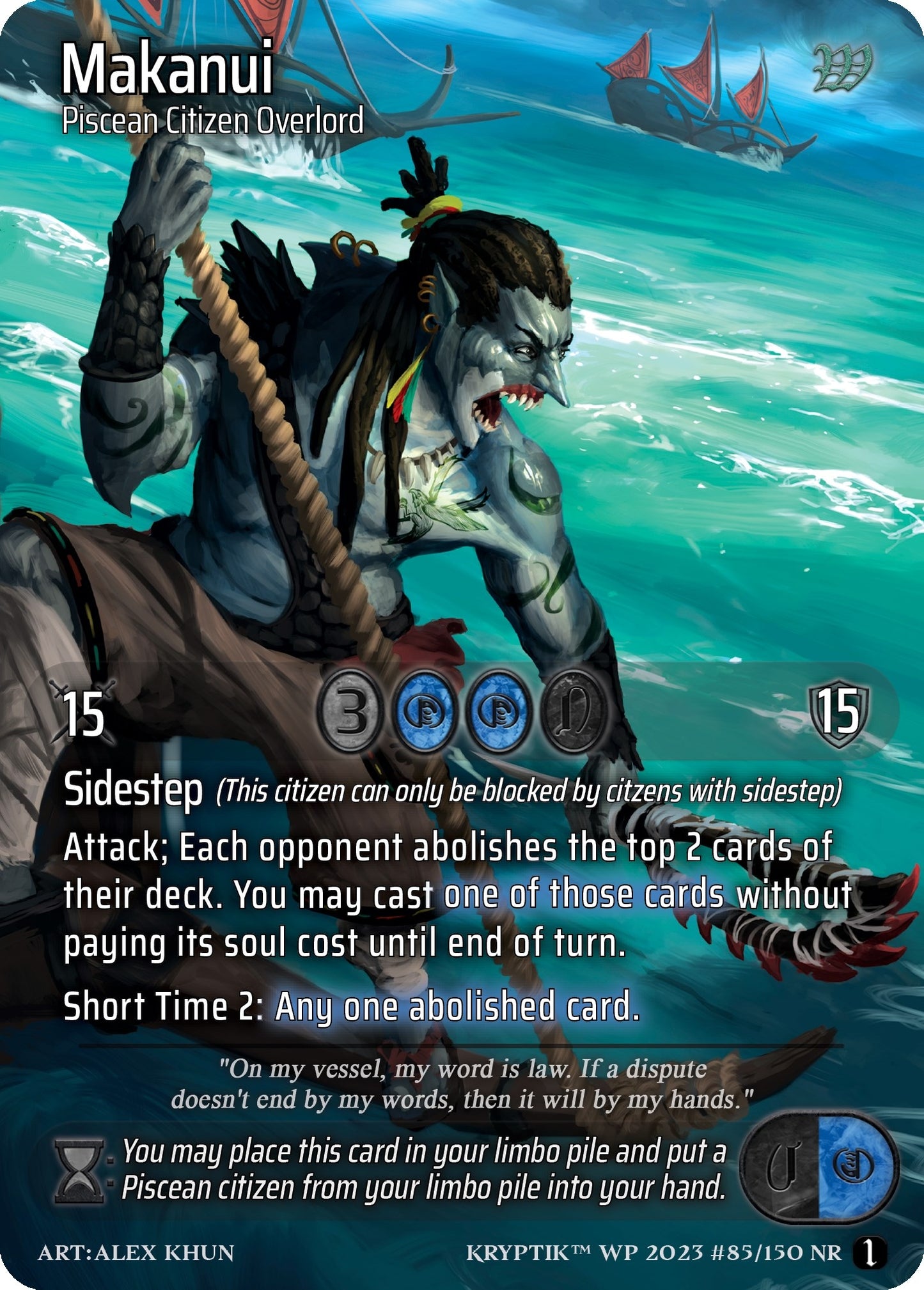 Makanui (Cosmo Foil) (85) - Kryptik TCG Single