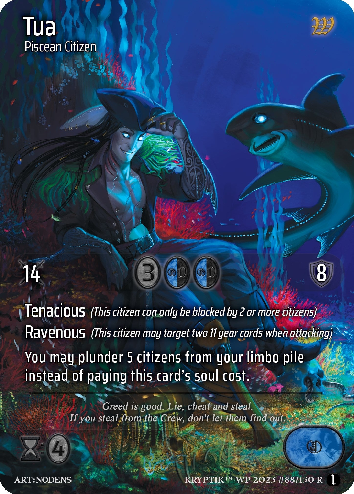 Tua (Cosmo Foil) (88) - Kryptik TCG Single