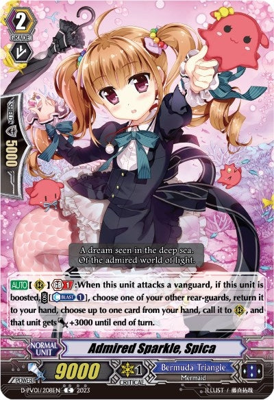 Admired Sparkle Spica (1208) [D-PV01] - Cardfight Vanguard Single