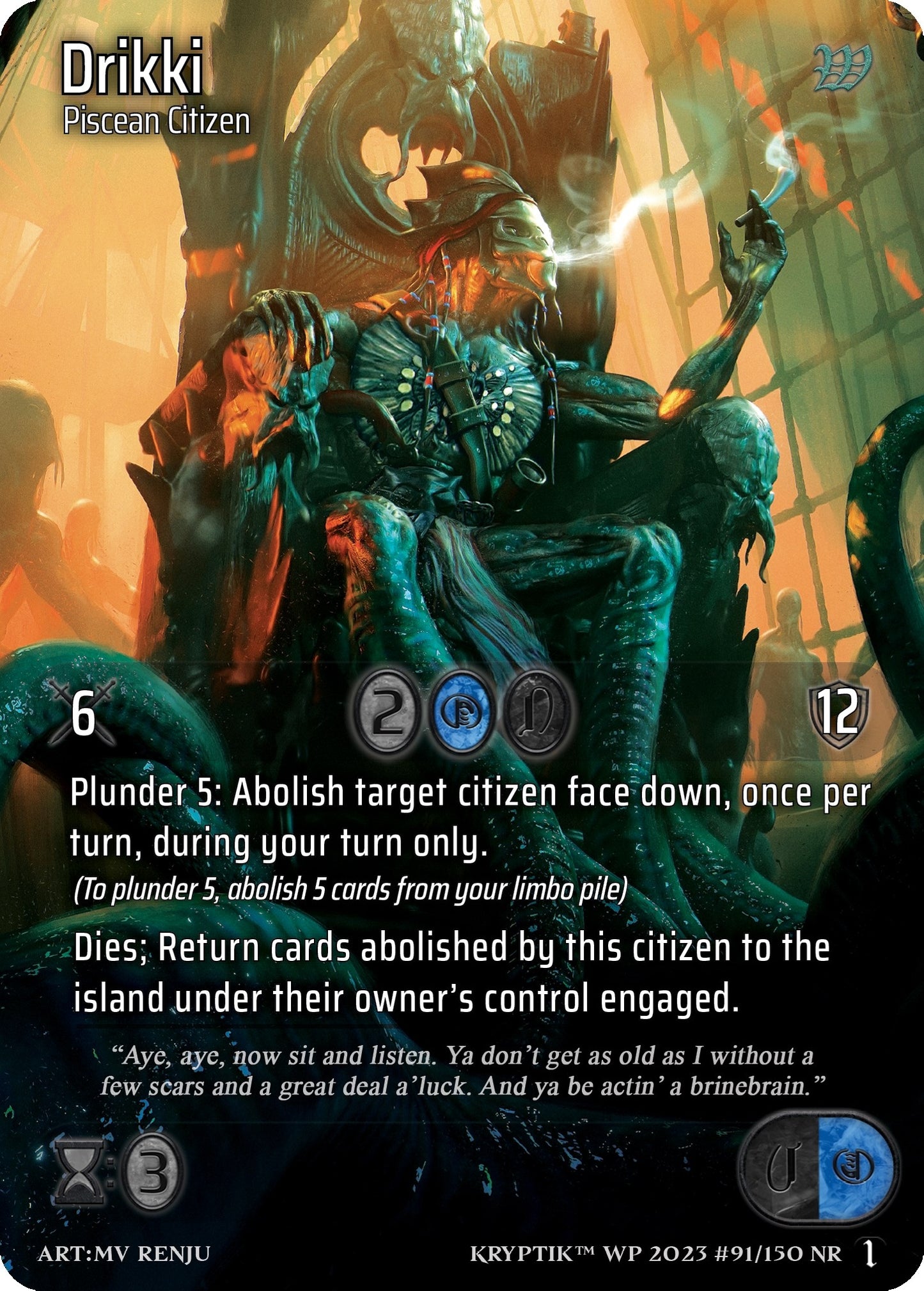 Drikki (Cosmo Foil) (91) - Kryptik TCG Single