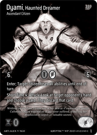 Dyami Haunted Dreamer (Cosmo Foil) (52) [KPTGC] - Kryptik TCG Single
