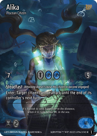 Alika (Cosmo Foil) (96) - Kryptik TCG Single