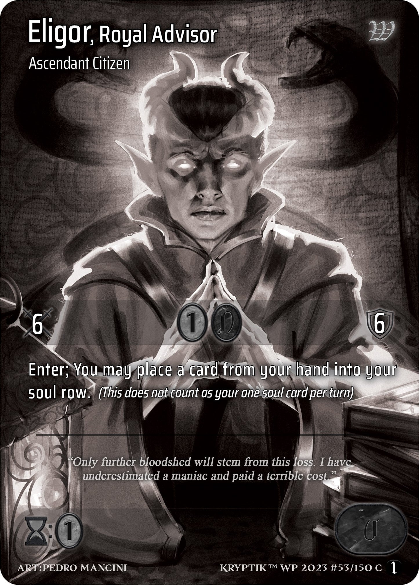 Eligor Royal Advisor (Cosmo Foil) (53) [KPTGC] - Kryptik TCG Single