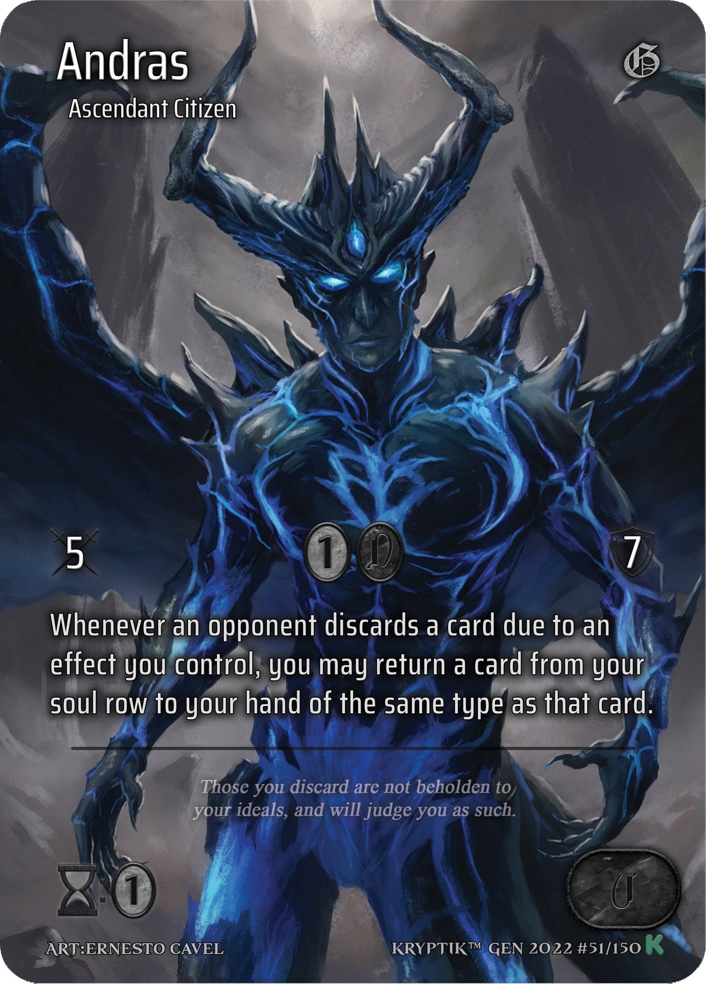 Andras (Full Art) (51) [KPT] - Kryptik TCG Single