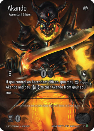 Akando (Full Art) (52) [KPT] - Kryptik TCG Single