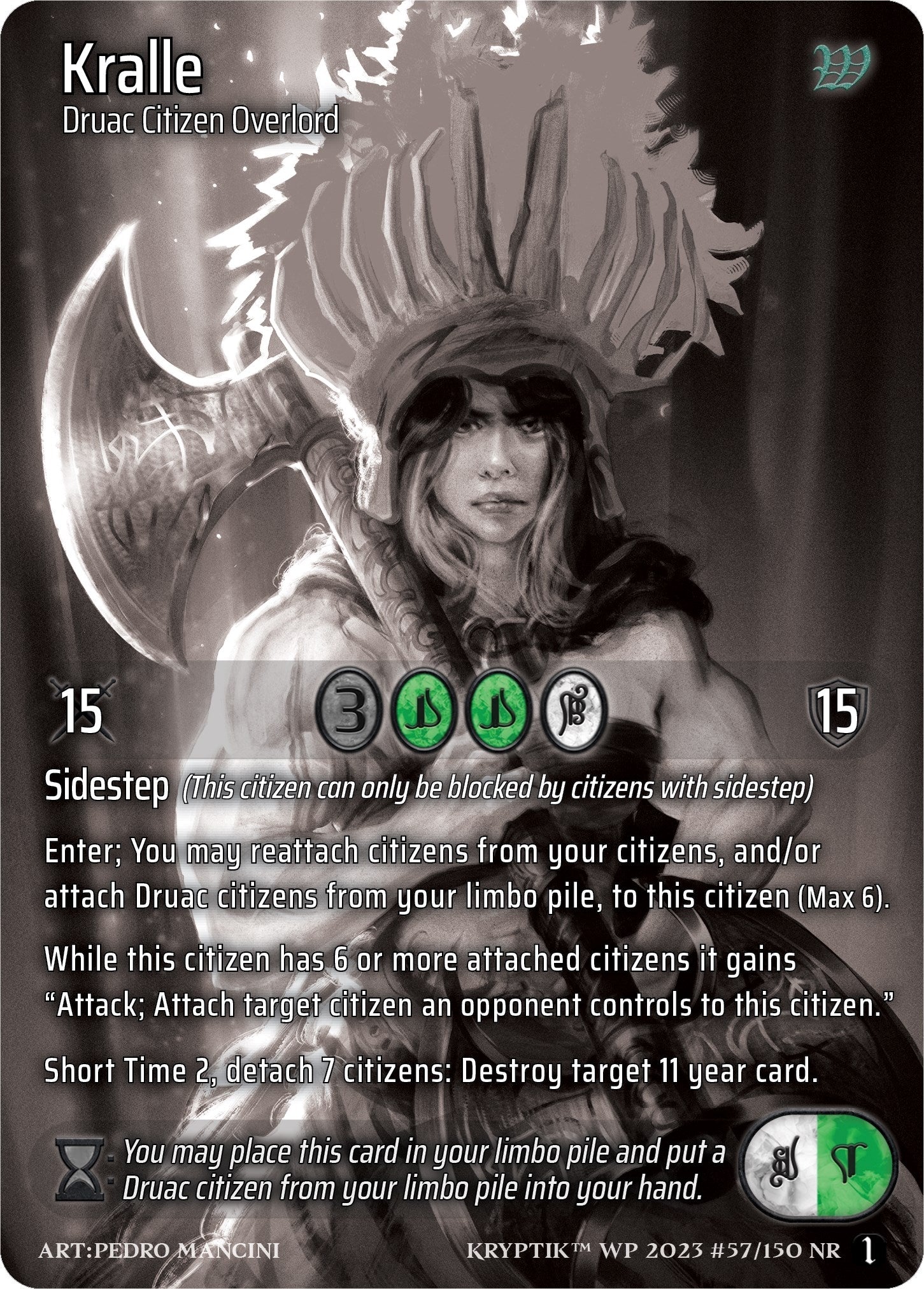 Kralle (Cosmo Foil) (57) [KPTGC] - Kryptik TCG Single