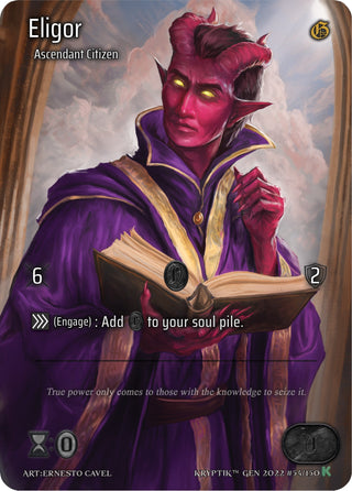 Eligor (Full Art) (54) [KPT] - Kryptik TCG Single