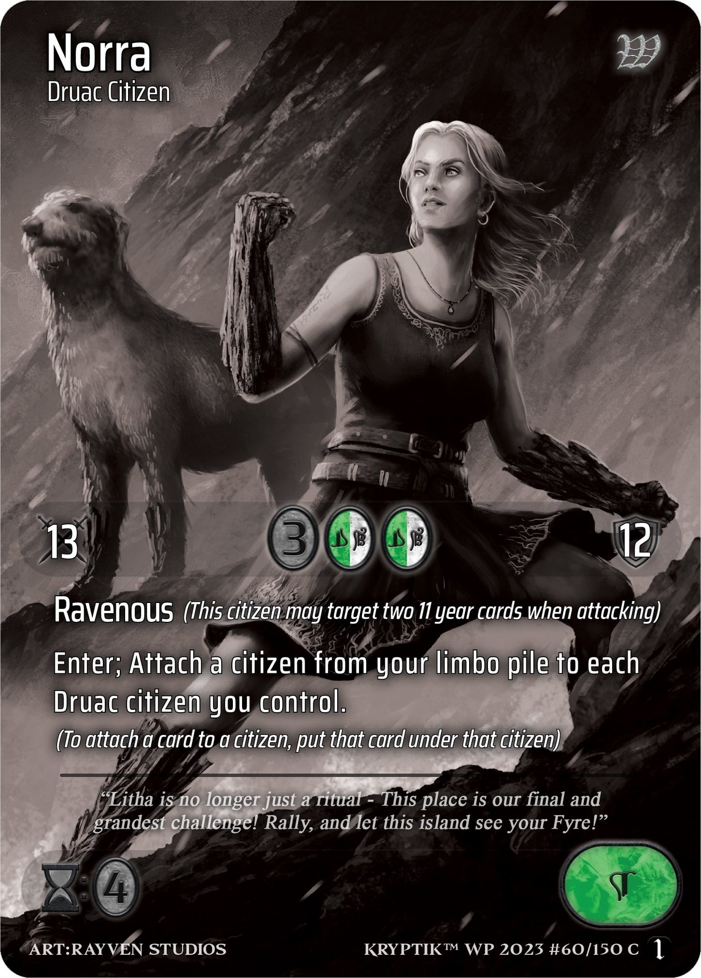 Norra (Cosmo Foil) (60) [KPTGC] - Kryptik TCG Single