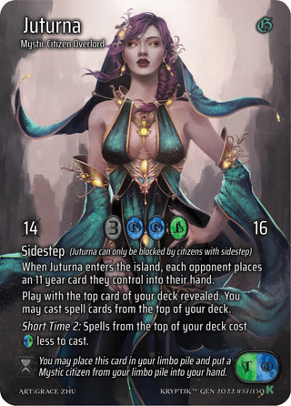 Juturna (Full Art) (57) [KPT] - Kryptik TCG Single