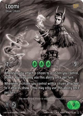 Loomi (Cosmo Foil) (71) [KPTGC] - Kryptik TCG Single