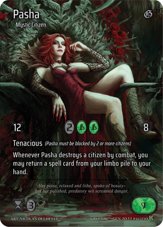 Pasha (Full Art) (61) [KPT] - Kryptik TCG Single