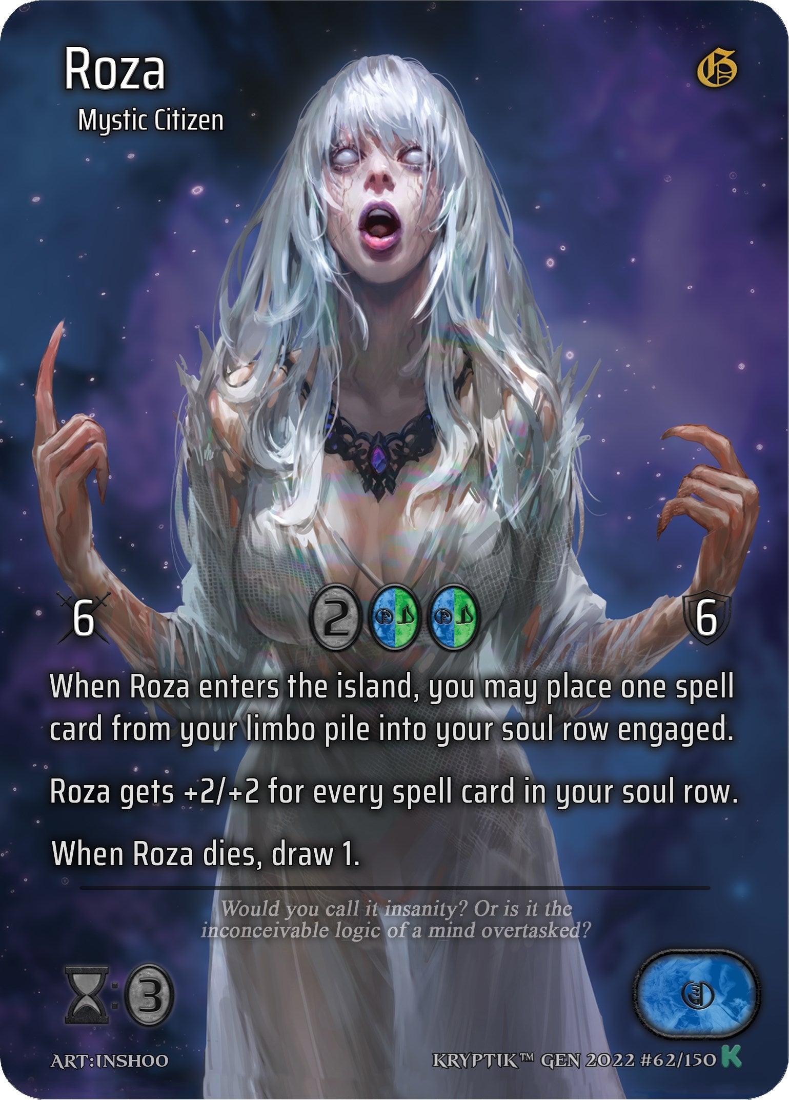 Roza (Full Art) (62) [KPT] - Kryptik TCG Single