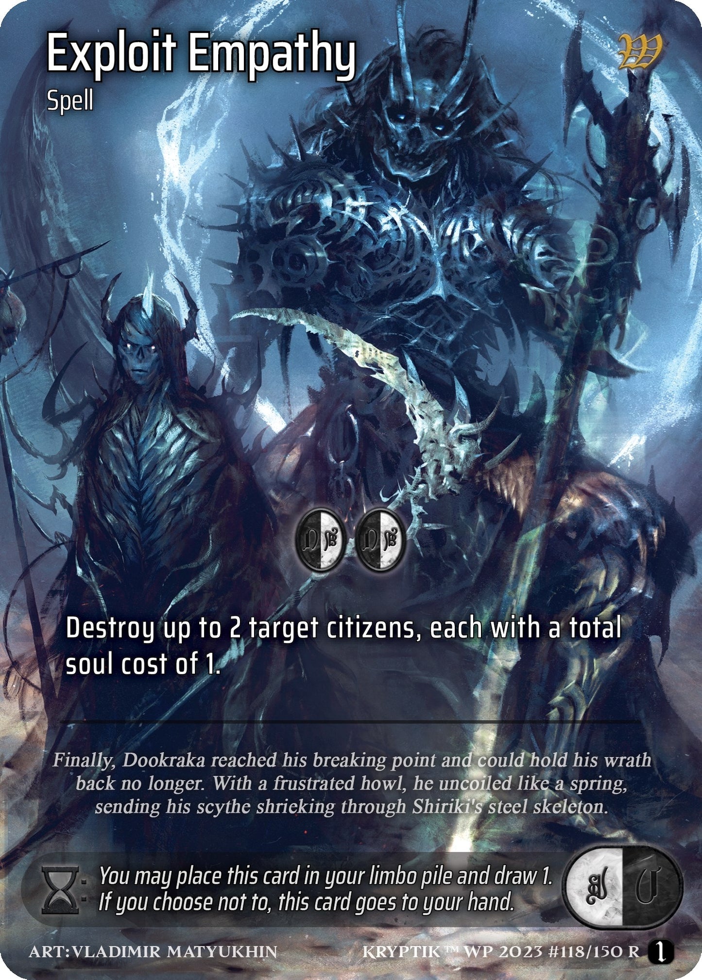 Exploit Empathy (Cosmo Foil) (118) - Kryptik TCG Single