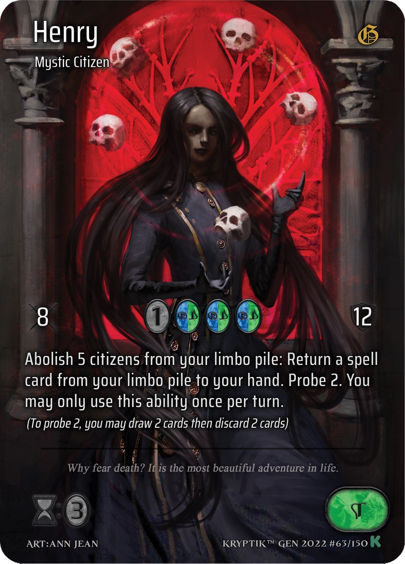 Henry (Full Art) (63) [KPT] - Kryptik TCG Single