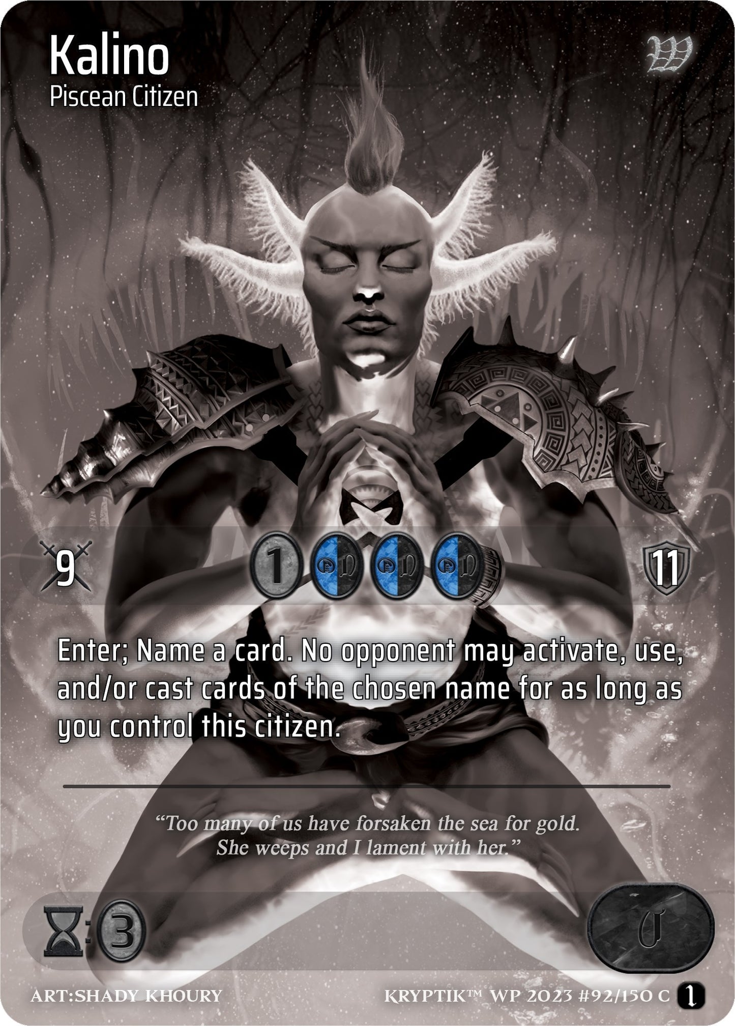 Kalino (Cosmo Foil) (92) [KPTGC] - Kryptik TCG Single
