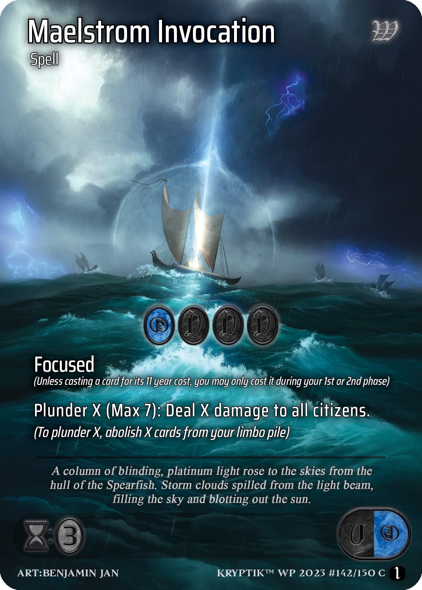 Maelstrom Invocation (Cosmo Foil) (142) - Kryptik TCG Single