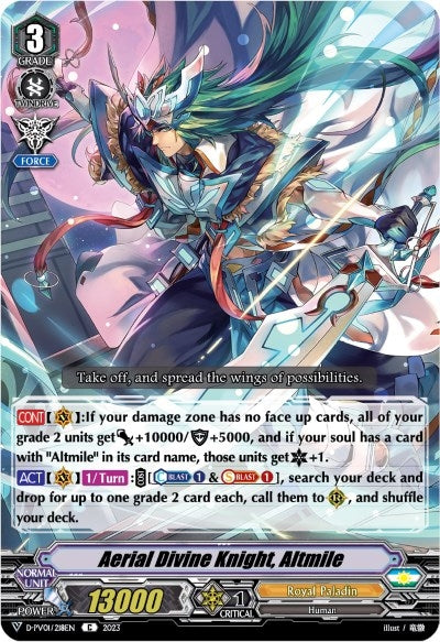 Aerial Divine Knight Altmile (1218) [D-PV01] - Cardfight Vanguard Single