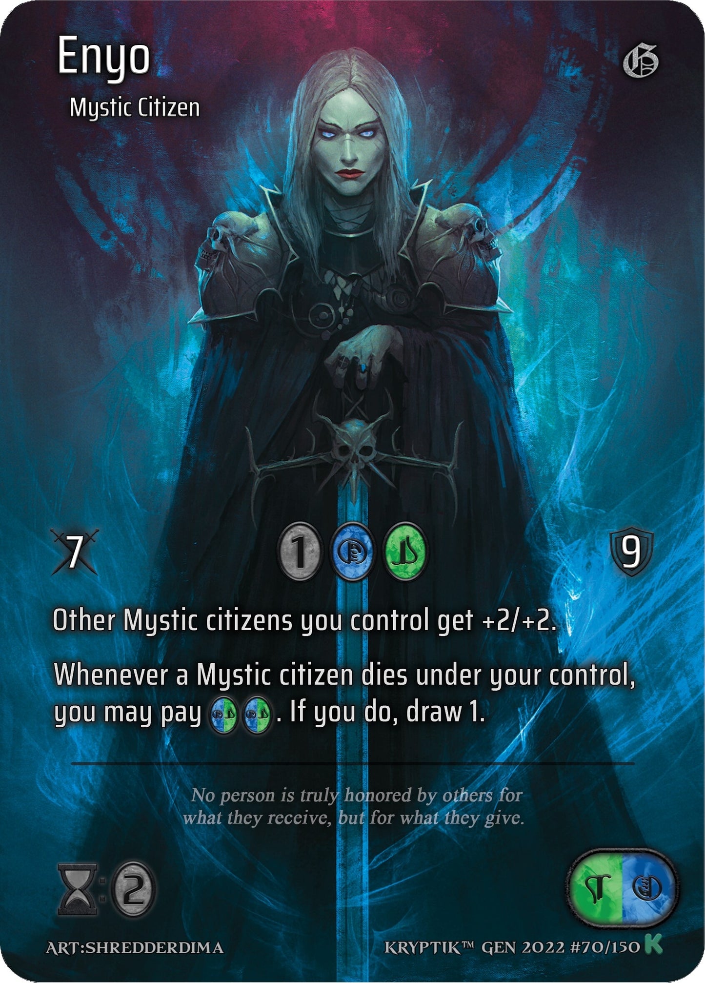 Enyo (Full Art) (70) [KPT] - Kryptik TCG Single