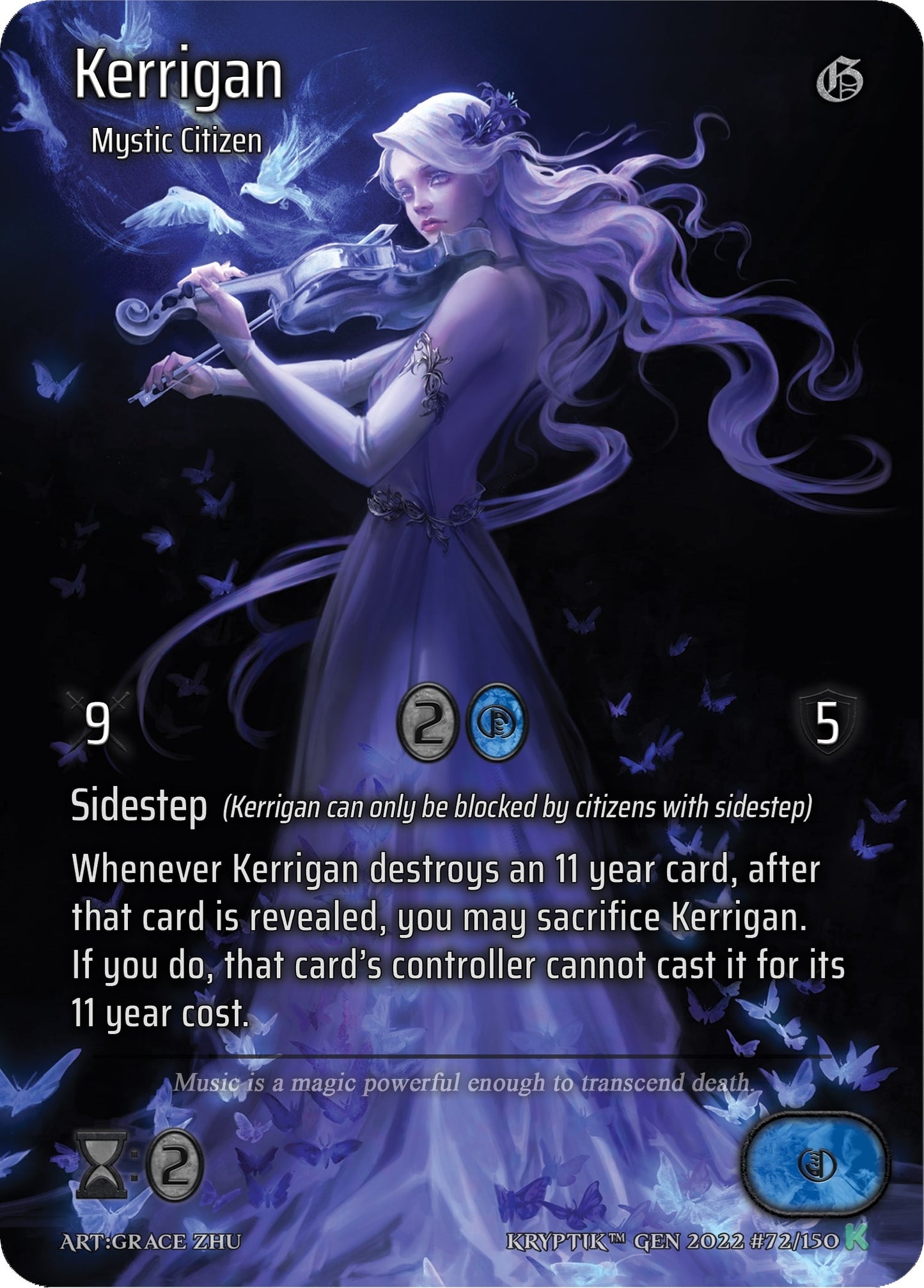 Kerrigan (Full Art) (72) [KPT] - Kryptik TCG Single
