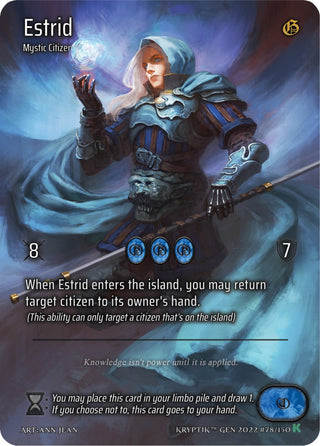 Estrid (Full Art) (78) [KPT] - Kryptik TCG Single