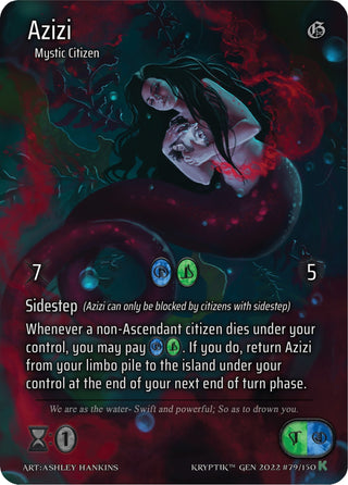 Azizi (Full Art) (79) [KPT] - Kryptik TCG Single