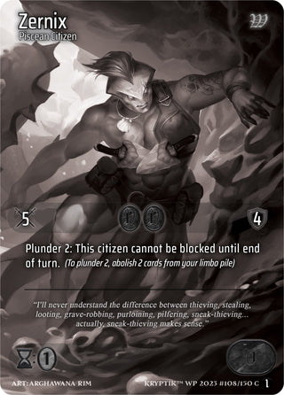Zernix (Cosmo Foil) (108) [KPTGC] - Kryptik TCG Single