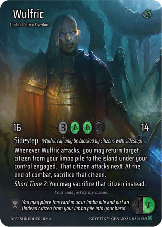 Wulfric (Full Art) (85) [KPT] - Kryptik TCG Single