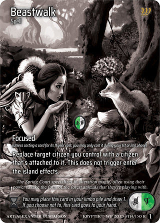 Beastwalk (Cosmo Foil) (114) [KPTGC] - Kryptik TCG Single