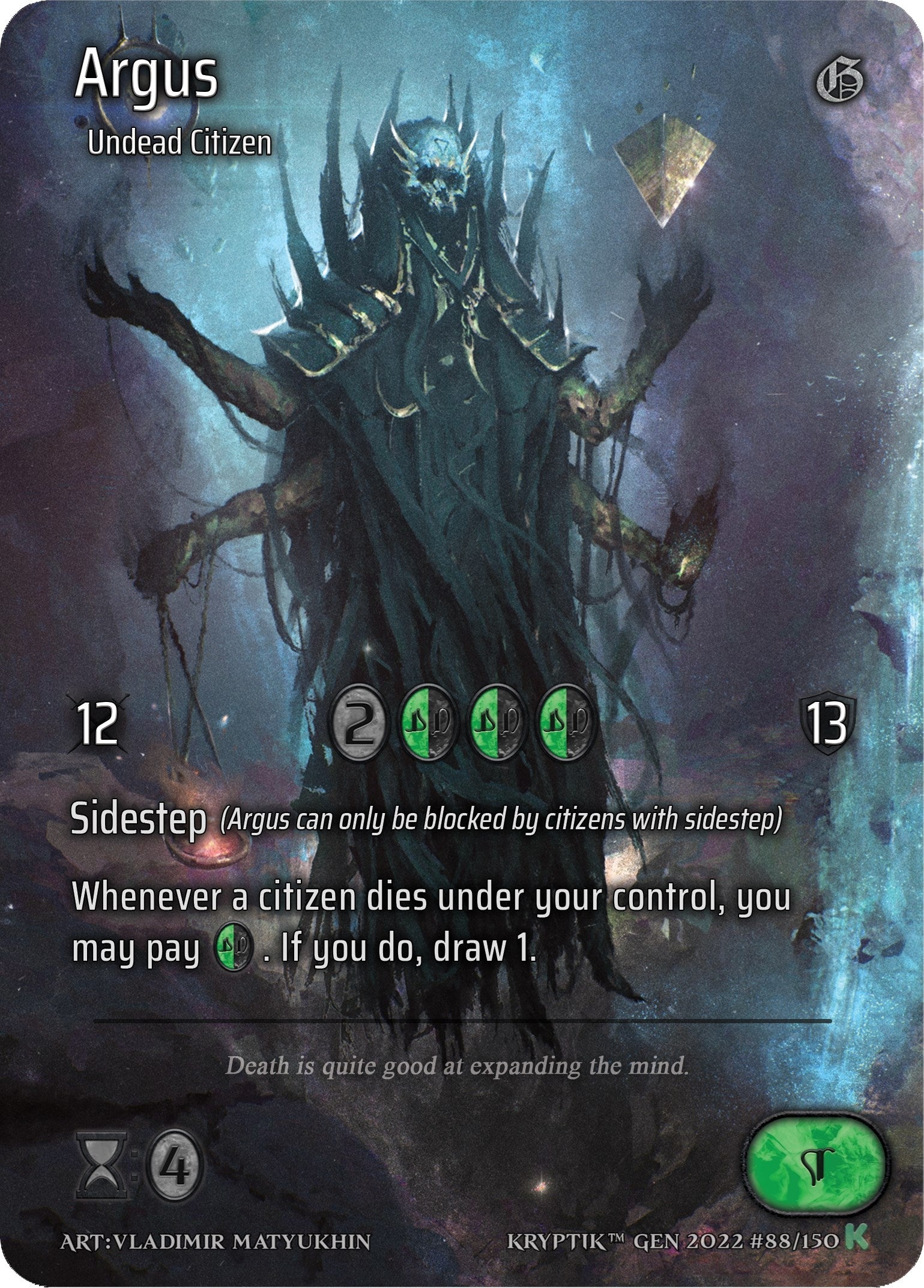 Argus (Full Art) (88) [KPT] - Kryptik TCG Single