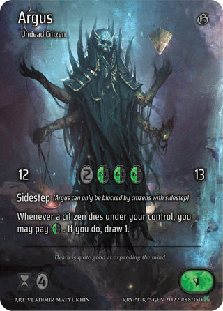 Argus (Full Art) (88) [KPT] - Kryptik TCG Single
