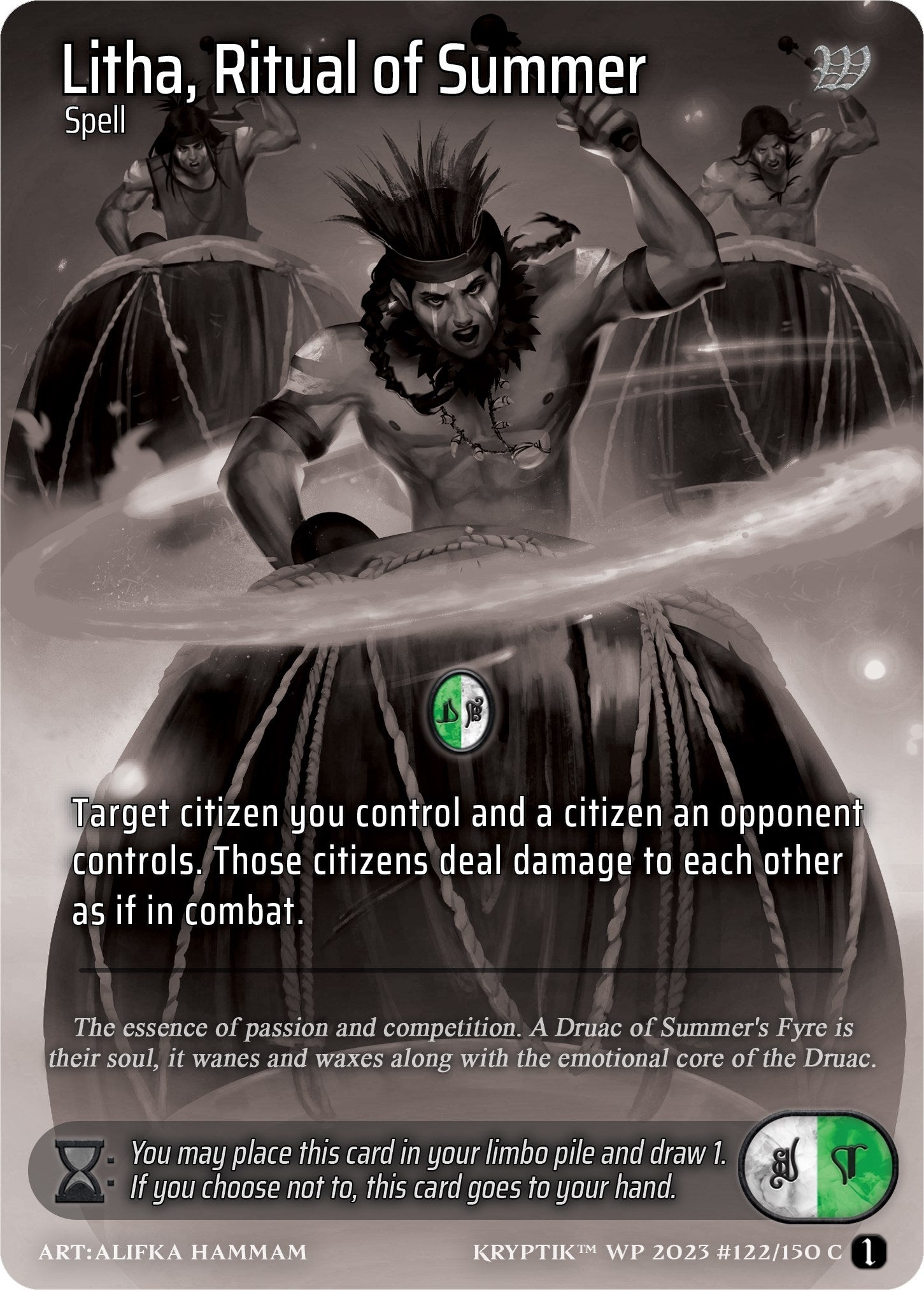 Litha Ritual of Summer (Cosmo Foil) (122) [KPTGC] - Kryptik TCG Single