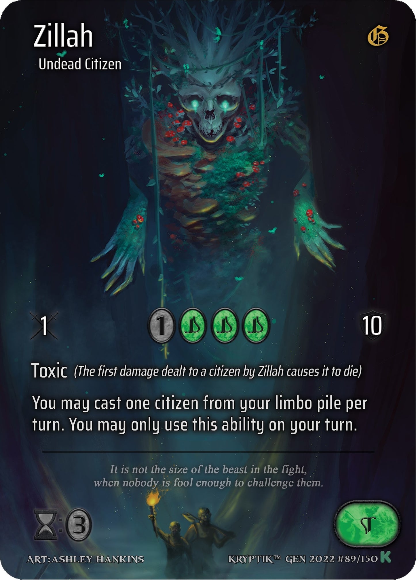 Zillah (Full Art) (89) [KPT] - Kryptik TCG Single