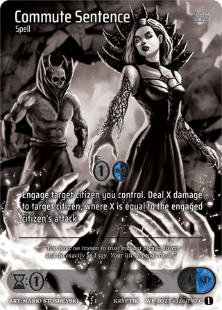 Commute Sentence (Cosmo Foil) (126) [KPTGC] - Kryptik TCG Single