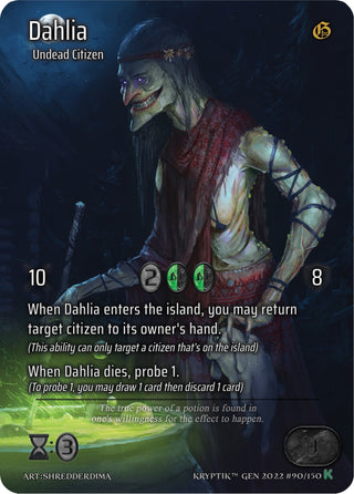 Dahlia (Full Art) (90) [KPT] - Kryptik TCG Single