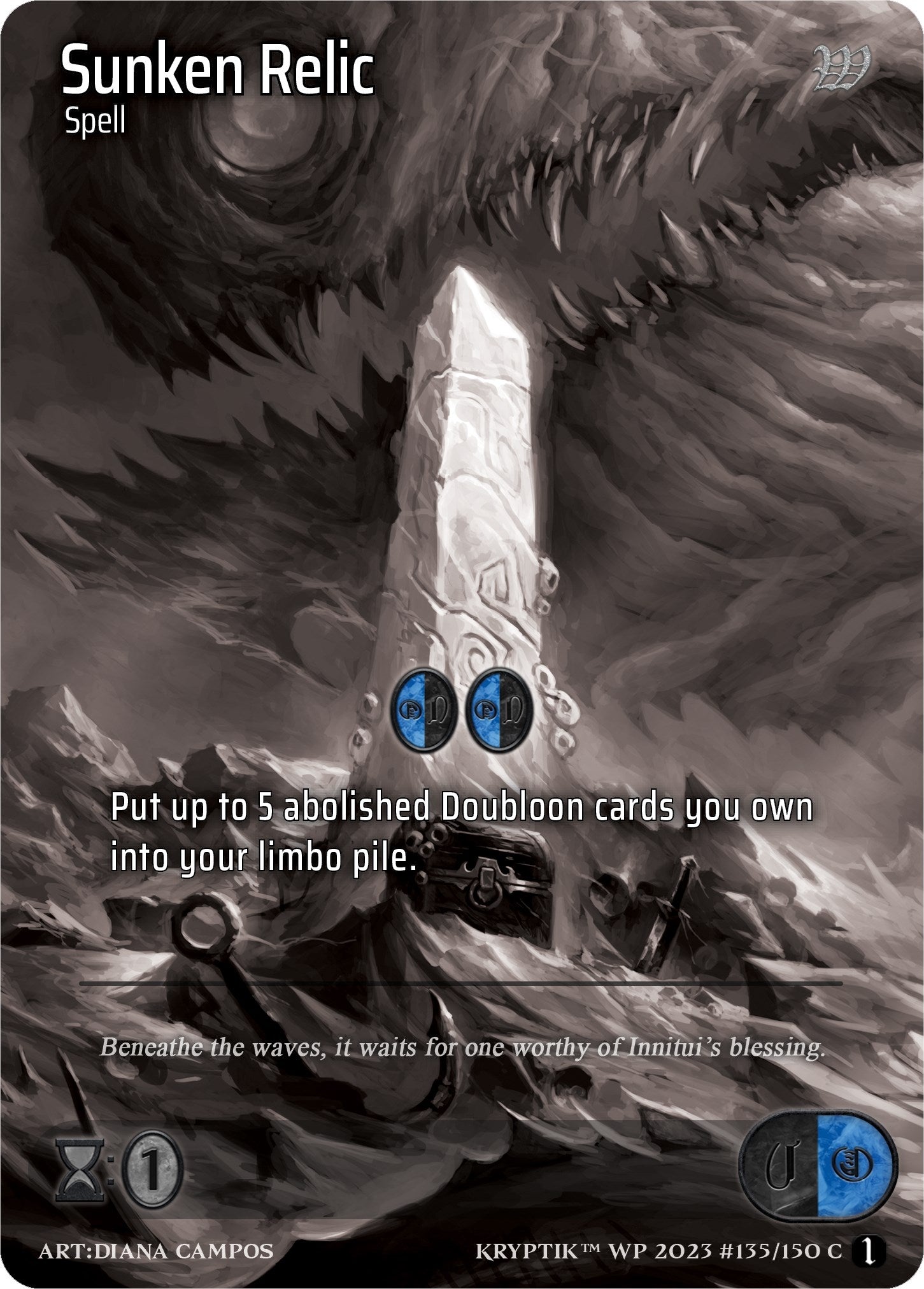 Sunken Relic (Cosmo Foil) (135) [KPTGC] - Kryptik TCG Single