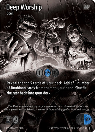 Deep Worship (Cosmo Foil) (138) [KPTGC] - Kryptik TCG Single
