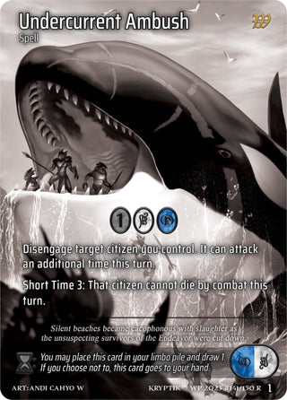 Undercurrent Ambush (Cosmo Foil) (141) [KPTGC] - Kryptik TCG Single