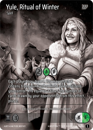 Yule Ritual of Winter (Cosmo Foil) (146) [KPTGC] - Kryptik TCG Single