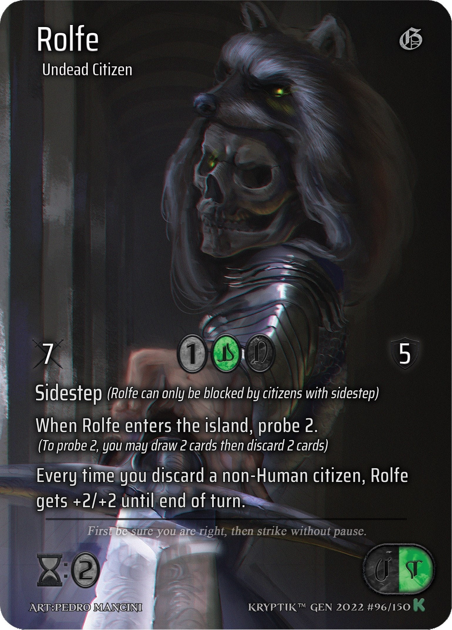 Rolfe (Full Art) (96) [KPT] - Kryptik TCG Single