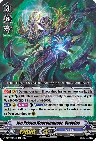 Ice Prison Necromancer Cocytus (1236) [D-PV01] - Cardfight Vanguard Single